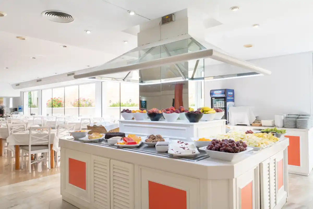 buffet del restaurante tropicana hotel